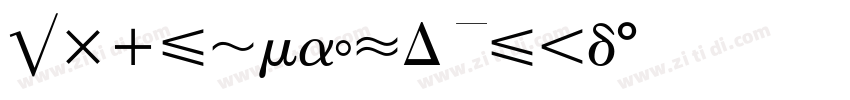 EuropeanPi Bold字体转换